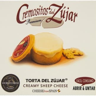 Torta del Zújar Elaborado con Leche Cruda de Oveja Merina sin Gluten Cremosito Zujar