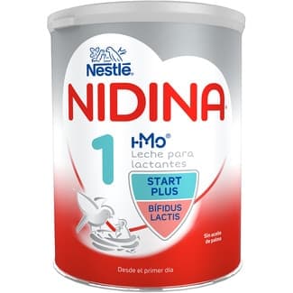 1 Leche en Polvo para Lactantes desde el Primer Día sin Aceite de Palma Nestle Nidina
