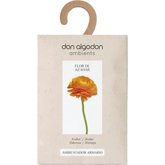 Ambientador Perfumador de Armario Flor de Azahar DON Algodon