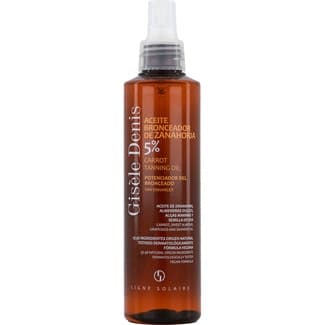 Aceite Bronceador de Zanahoria Potenciador del Bronceado Gisele Denis