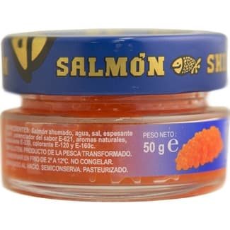Sucedáneo de Caviar a Base de Salmón Ahumado sin Gluten Shikra'n