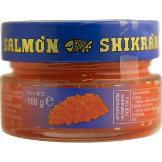 Sucedáneo de Caviar a Base de Salmón Ahumado sin Gluten Shikra'n
