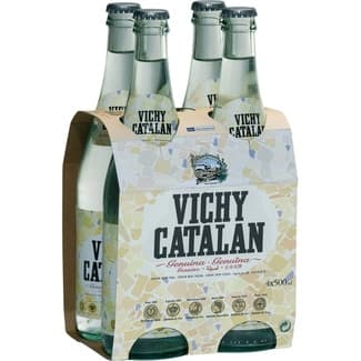 Agua Mineral con Gas Pack 4 (envase de Vidrio) Vichy Catalan