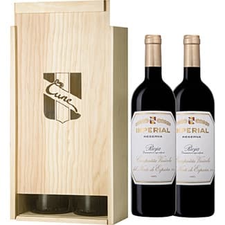 Vino Tinto Reserva Doca Rioja Estuche 2 Cvne Imperial