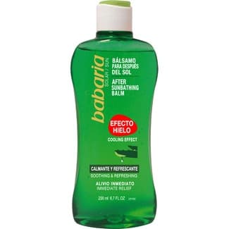 After Sun Aloe Efecto Hielo Calmante y Refrescante Babaria