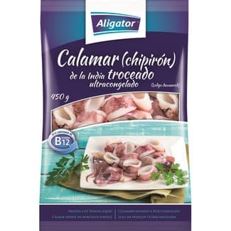 Calamar Troceado Aligator
