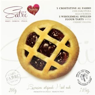 Bizcocho de Harina de Espelta Integral con Mermelada de Cerezas Satri