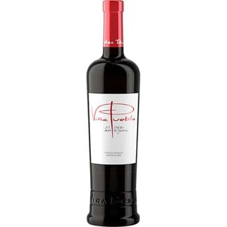 Vino Tinto 12 Meses en Barrica Vino de la Tierra de Extremadura Viña Puebla