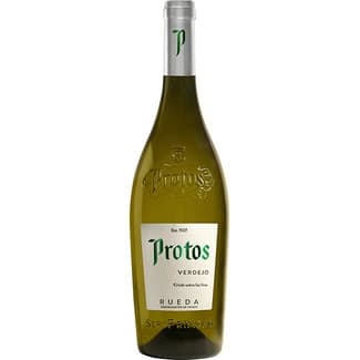 Vino Blanco Verdejo Criado sobre Lías DO Rueda  Protos 75 CL