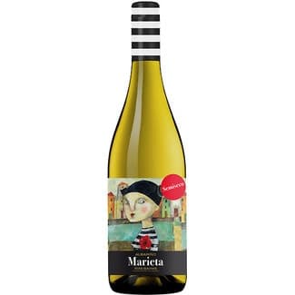 Vino Blanco Albariño Semiseco DO Rías Baixas  Marieta 75 CL