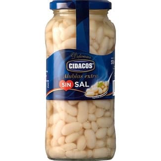 Alubia Blanca Cocida Extra Baja en Sal Cidacos