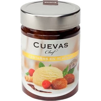 Castañas en Almíbar Ligero Cuevas
