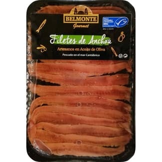 Filetes de Anchoa MSC en Aceite de Oliva Belmonte Gourmet