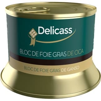 Bloc de Foie Gras de Oca sin Gluten Delicass