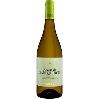 Vino Blanco Verdejo Elaborado sobre Lías DO Rueda  Abadia de SAN Quirce 75 CL