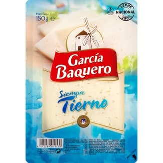 Queso Tierno Mezcla Madurado Elaborado con Leche Pasteurizada en Lonchas Garcia Baquero