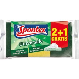 Universal Estropajo con Esponja Spontex