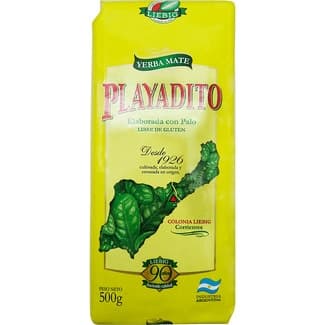 Yerba Mate Elaborada con Palo y Libre de Gluten Playadito
