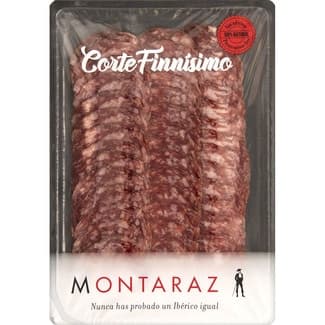 Salchichón Ibérico Corte Finnísimo en Lonchas Montaraz