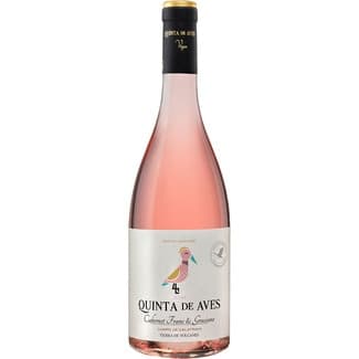 Vino Rosado Cabernet Franc Campo de Calatrava Vino de la Tierra de Castilla  Quinta de Aves 75 CL