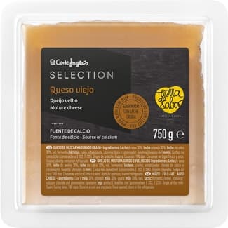 Queso Viejo Mezcla Madurado Graso Elaborado con Leche Cruda el Corte Ingles Selection