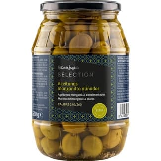 Aceitunas Manzanilla Aliñadas el Corte Ingles Selection