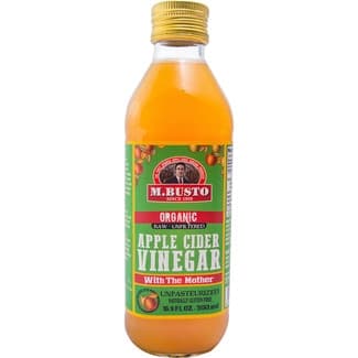 Vinagre Ecológico de Sidra de Manzana sin Filtrar ni Pasteurizar y con la Madre sin Gluten  Manuel Busto 500 ML