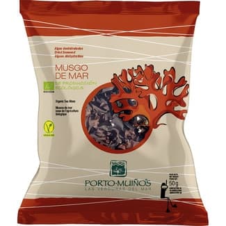 Algas Deshidratadas Ecológicas Musgo de Mar Porto Muiños