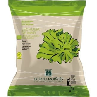 Algas Deshidratadas Ecológicas Lechuga de Mar Porto Muiños