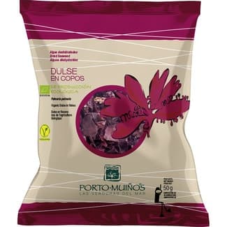 Algas Deshidratadas Ecológicas Dulse en Copos Porto Muiños