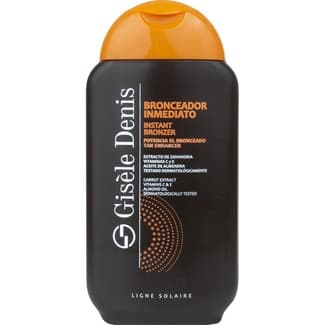 Aceite Bronceador Inmediato con Extracto de Zanahoria Vitamina e y Aceite de Almendra Gisele Denis