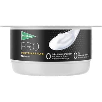 Yogur con Proteínas Natural Desnatado 0% M.g. 0% Azúcares Añadidos  el Corte Ingles 180 G