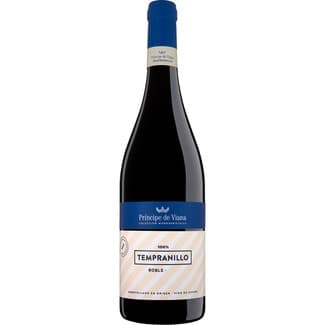 Vino Tinto Tempranillo Roble DO Navarra Principe de Viana