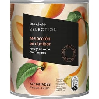 Melocotón en Almíbar Extra 5-7 Mitades el Corte Ingles Selection