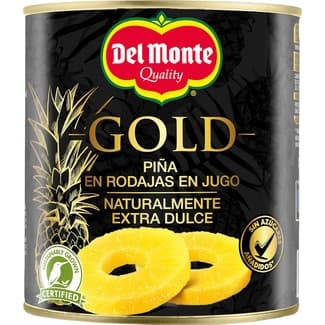 Piña Gold en Rodajas en Su Jugo del Monte