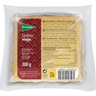 Queso Viejo Mezcla Elaborado con Leche Cruda el Corte Ingles