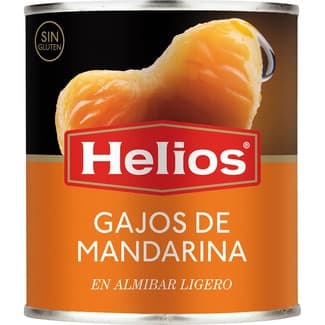 Gajos de Mandarina en Almíbar Ligero sin Gluten Helios