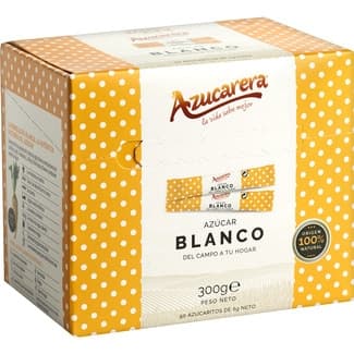 Azucar Blanco en Azucarillos (50 Sobres de 6 G) Azucarera