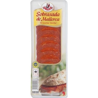 Sobrasada de Mallorca IGP en Lonchas sin Gluten sin Lactosa el Zagal