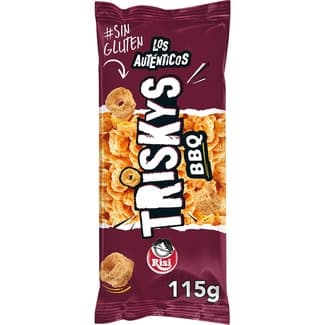 Triskys BBQ Snack Sabor sin Gluten  Risi 115 G