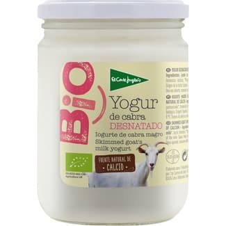 Yogur de Cabra Natural Desnatado Ecológico el Corte Ingles BIO