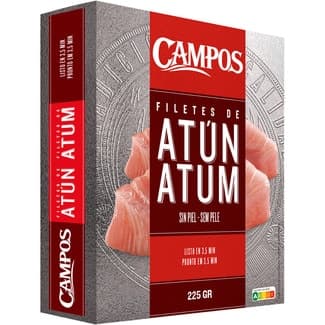 Filetes de Atún Solomillos sin Piel Campos