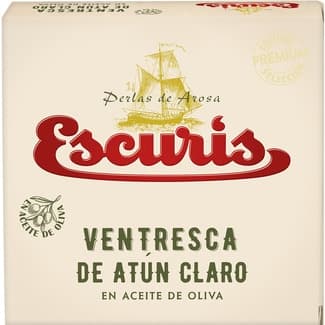 Ventresca de Atún Claro en Aceite de Oliva  Escuris 78 G