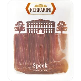 Speck Italiano en Lonchas sin Gluten Ferrarini
