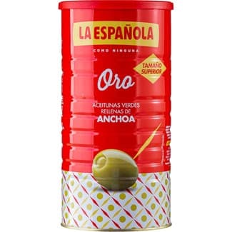 Aceitunas Verdes Rellenas de Anchoa Oro la Española