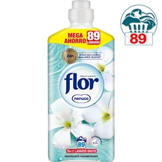 Suavizante Concentrado Nenuco Hipoalergénico + 11 Dosis Gratis Flor