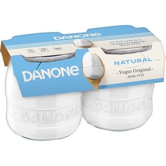Yogur Natural Pack 2  Danone Original 130 G