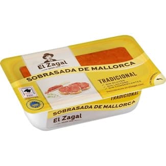 Sobrasada de Mallorca Tradicional sin Gluten sin Lactosa IGP el Zagal