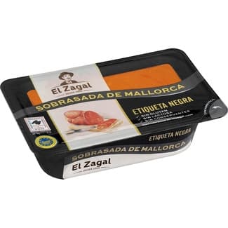 Sobrasada de Mallorca Etiqueta Negra sin Gluten sin Lactosa IGP el Zagal