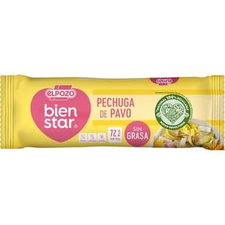 Bienstar Pechuga de Pavo Mini sin Grasa sin Gluten sin Lactosa Elpozo
